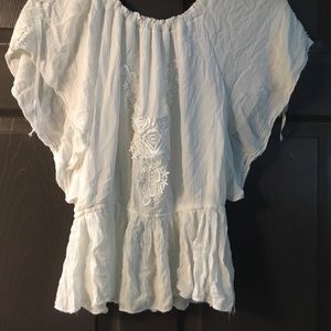 Boutique lace halter top